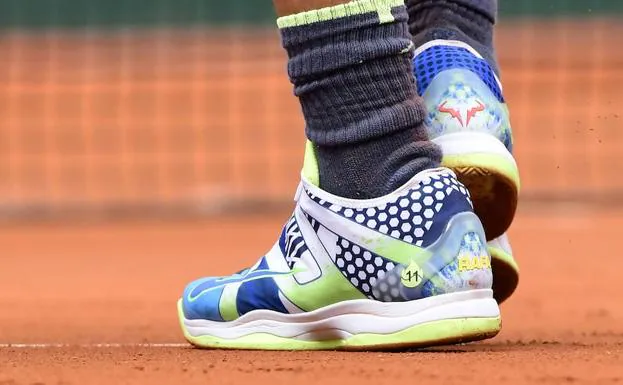 Nike Las zapatillas de Rafael Nadal para jugar la final de